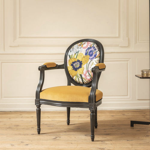 Sessel / Louis XVI - VICTOR - RALPH M. - Stoff / Buche / individuell gestaltbar