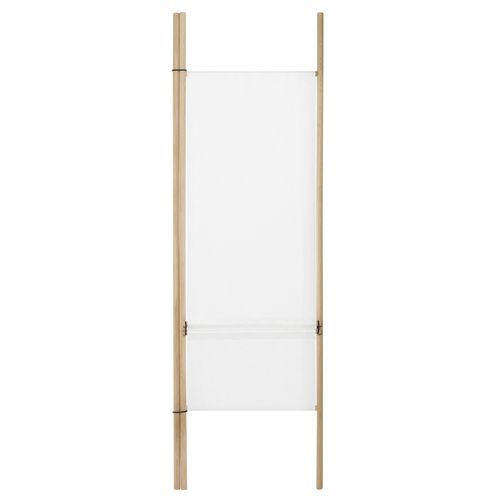 Moderner Paravent - KS2T1 - RAUMGESTALT - Eiche / Tyvek® / weiß