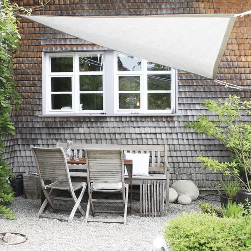 UV-beständiges Sonnensegel - TY280 - RAUMGESTALT - dreieckig / Tyvek®