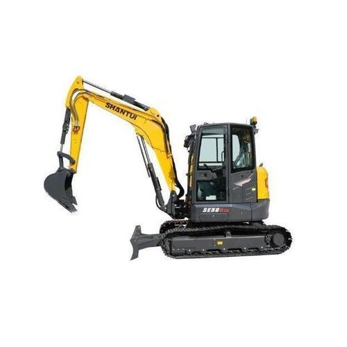 Minibagger - SE58-G SR - SHANDONG SHANTUI CONSTRUCTION MACHINERY IMP&EXP CO.,LTD - auf Raupen / ohne Hecküberhang / kompakt