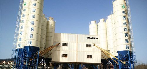 Festinstallierte Betonmischanlage - HZS60-3B - SHANDONG SHANTUI CONSTRUCTION MACHINERY IMP&EXP CO.,LTD