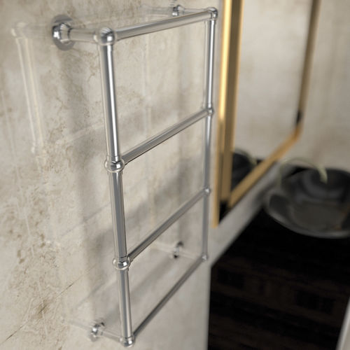 Heißwasser-Badheizkörper - RETRÒ II - CORDIVARI DESIGN - Stil / Metall / silberfarben