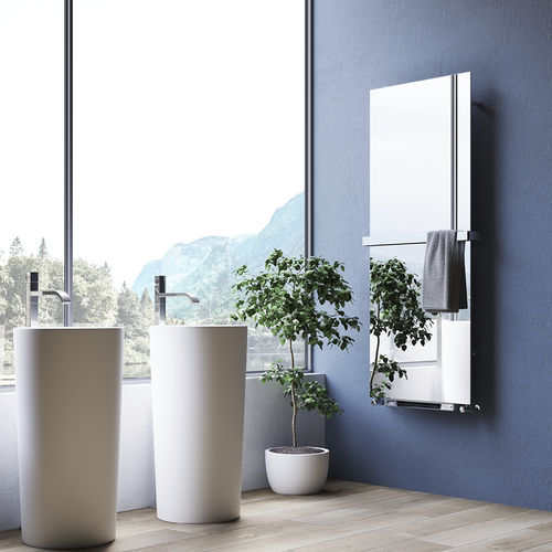 Heißwasser-Badheizkörper - FRAME BLOWER - CORDIVARI DESIGN - elektrisch / 0...500 w / 501 w...750 w