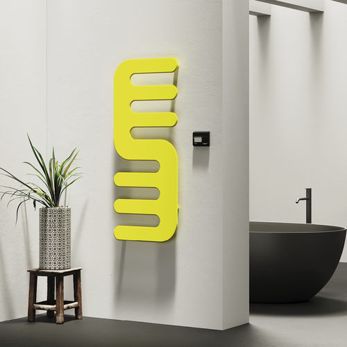 Elektrischer Badheizkörper - HAND - CORDIVARI DESIGN - 500 w / modern / Kohlenstoffstahl
