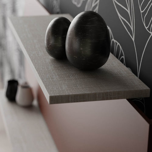 Wandmontiertes Regal - LYNEA - CORDIVARI DESIGN - modern / Holz / für Gewerbegebrauch