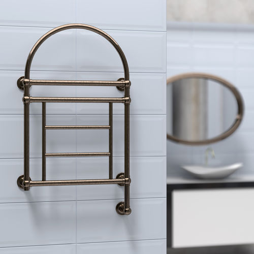 Elektrischer Badheizkörper - RETRÒ III - CORDIVARI DESIGN - Stil / Metall / Farbe anpassbar
