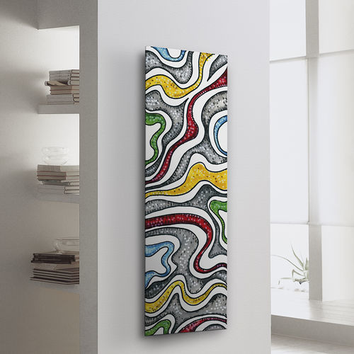 Heißwasser-Heizkörper - FRAME PICTURE GRAPHIC - CORDIVARI DESIGN - 0...500 w / modern / Metall