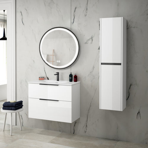 Wandhängender Waschtisch-Unterschrank - COMET - COYCAMA - MDF / modern / ohne Tür