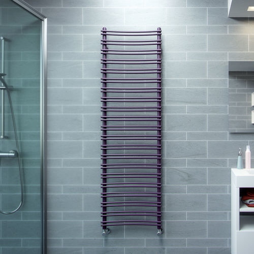 Heißwasser-Badheizkörper - TWICE V - GRAZIANO RADIATORS - elektrisch / 0...500 w / 501 w...750 w