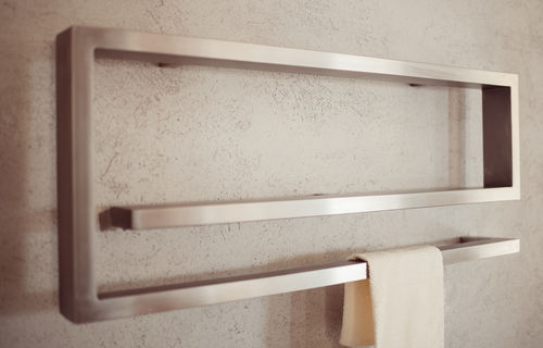 Heißwasser-Badheizkörper - EOS - GRAZIANO RADIATORS - 0...500 w / modern / Edelstahl