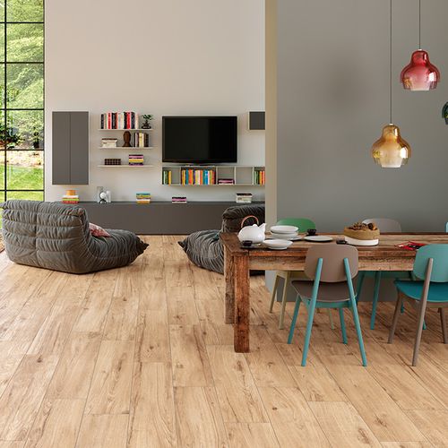 Feinsteinzeugfliesen - WALNUT - HERBERIA - matt / für den Innenraum / Wand