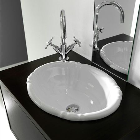 Unterbauwaschbecken - OLD ENGLAND - KI & KO - Keramik / oval / modern