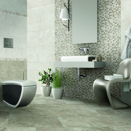 Feinsteinzeugfliesen - RIALTO - MARINER CERAMICHE - für Badezimmer / Wand / rechteckig