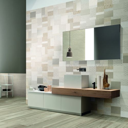 Feinsteinzeugfliesen - ARMOR - MARINER CERAMICHE - für Badezimmer / Wand / 25x75 cm