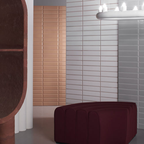 Feinsteinzeugfliesen - DINTORNI - QUINTESSENZA CERAMICHE - Relief / glatt / für den Innenraum