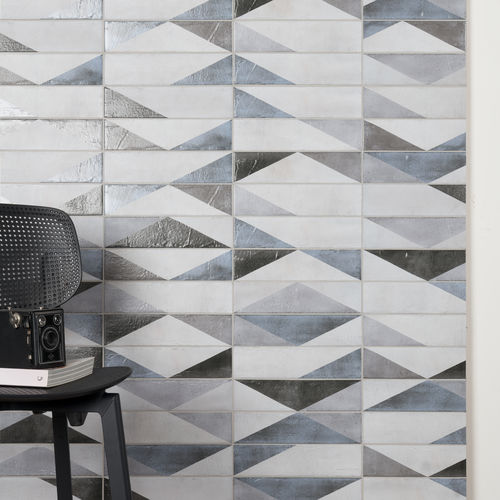 Feinsteinzeugfliesen - FUORICITTÀ - QUINTESSENZA CERAMICHE - poliert / Struktur / für den Innenraum