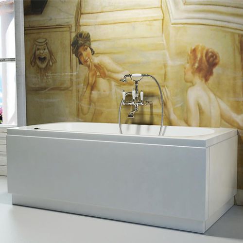 Freistehende Badewanne - CAPRI - RELAX DESIGN - Acryl / Massage / weiß