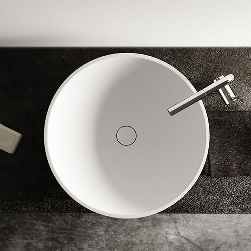 Aufsatzwaschbecken - CHOTO S - RELAX DESIGN - Keramik / rund / modern