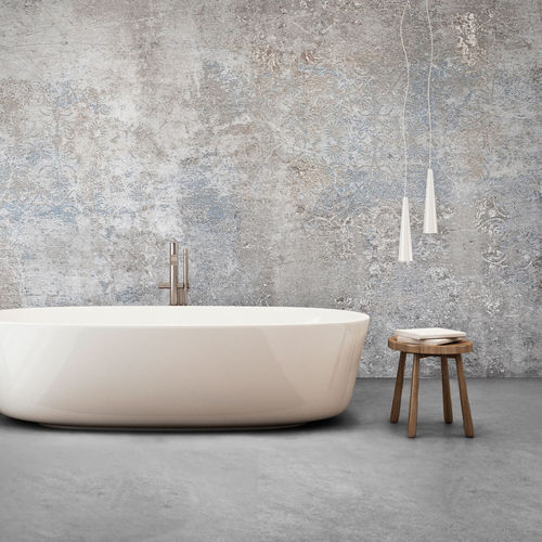 Moderne Tapete - CAMELOT - Tecnografica Italian Wallcoverings - Zellulosefaser / abstraktes Motiv / Steinoptik