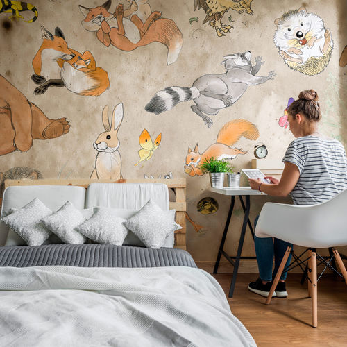 Moderne Tapete - NOTTINGHAM - Tecnografica Italian Wallcoverings - Zellulosefaser / Vlies / Glasfaser