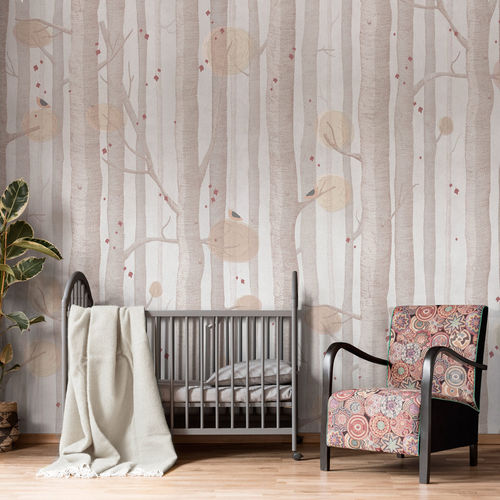 Moderne Tapete - LULLABY - Tecnografica Italian Wallcoverings - Zellulosefaser / Vlies / Glasfaser