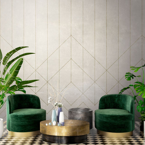 Moderne Tapete - EVA - Tecnografica Italian Wallcoverings - Zellulosefaser / Vlies / Glasfaser
