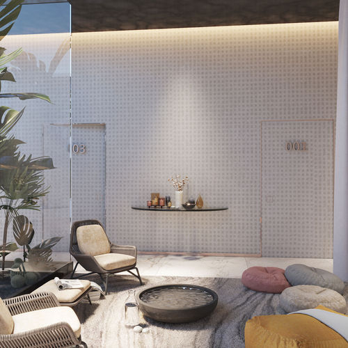 Moderne Tapete - QUADRA - Tecnografica Italian Wallcoverings - Zellulosefaser / Vlies / Glasfaser