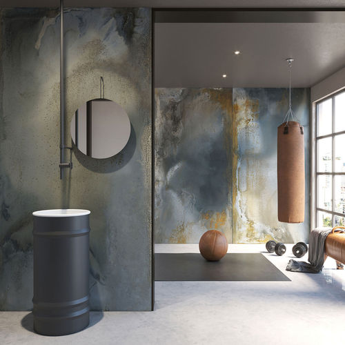 Dekorplatte für Decke - IRON - Tecnografica Italian Wallcoverings - für Innenausbau / wandmontiert / Verkleidung