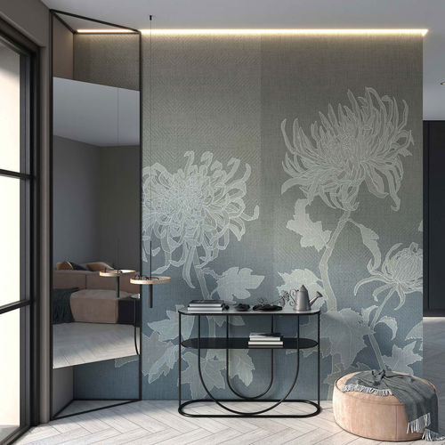 Orient-Tapete - KIKU - Tecnografica Italian Wallcoverings - Zellulosefaser / Vlies / Glasfaser