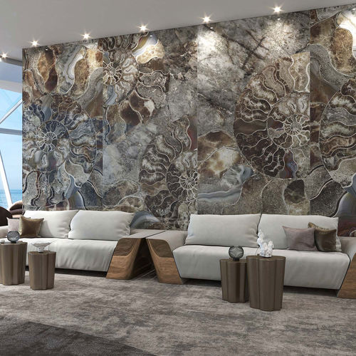 Verkleidungs-Dekorplatte - SHELL - Tecnografica Italian Wallcoverings - wandmontiert / für Innenausbau / für Beleuchtung