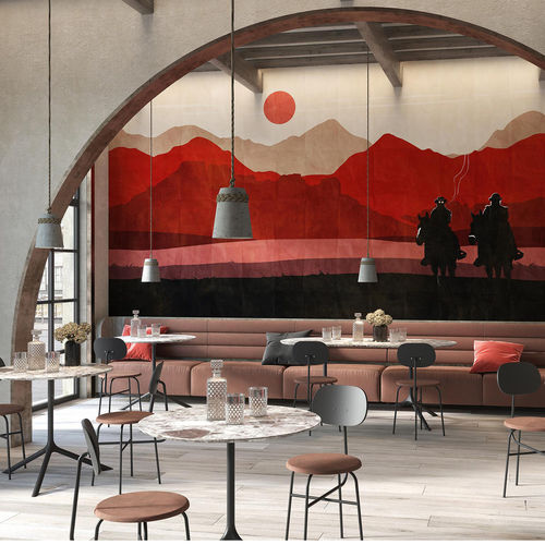 Moderne Tapete - FREEMAN - Tecnografica Italian Wallcoverings - Vlies / Glasfaser / Vinyl