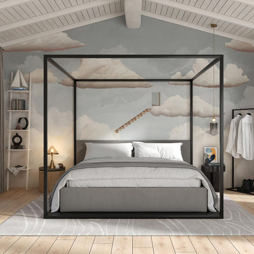 Moderne Tapete - TRUMAN - Tecnografica Italian Wallcoverings - Zellulosefaser / Vlies / Glasfaser