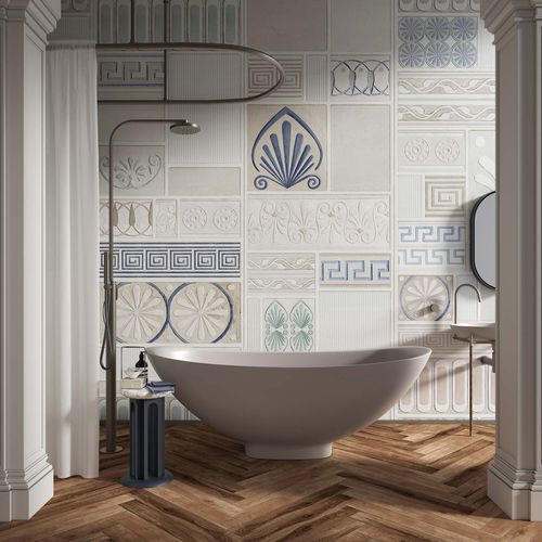 Klassische Tapete - CRETA - Tecnografica Italian Wallcoverings - Zellulosefaser / Vlies / Glasfaser