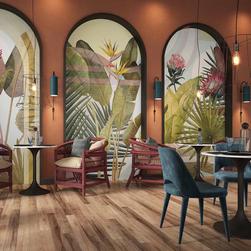 Moderne Tapete - RICO - Tecnografica Italian Wallcoverings - Zellulosefaser / Vlies / Glasfaser