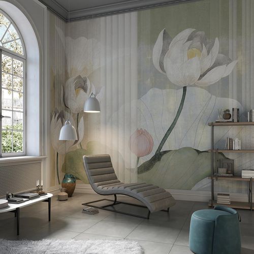 Orient-Tapete - NYMPHEAS - Tecnografica Italian Wallcoverings - Zellulosefaser / Vlies / Glasfaser