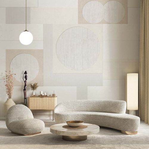 Moderne Tapete - SAFI - Tecnografica Italian Wallcoverings - Zellulosefaser / Vlies / Glasfaser