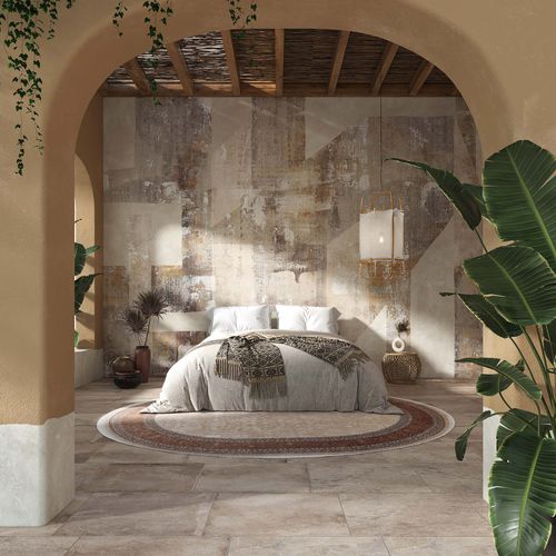 Ethno-Tapete - QUM - Tecnografica Italian Wallcoverings - Zellulosefaser / Vlies / Glasfaser
