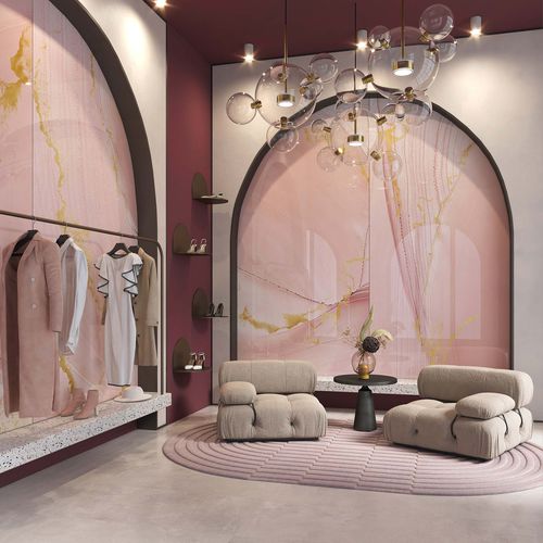 Verkleidungs-Dekorplatte - PINKPOP - Tecnografica Italian Wallcoverings - wandmontiert / für Innenausbau / für Beleuchtung