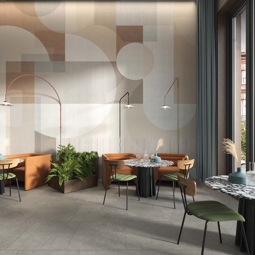 Moderne Tapete - CINDY - Tecnografica Italian Wallcoverings - Zellulosefaser / Vlies / Glasfaser