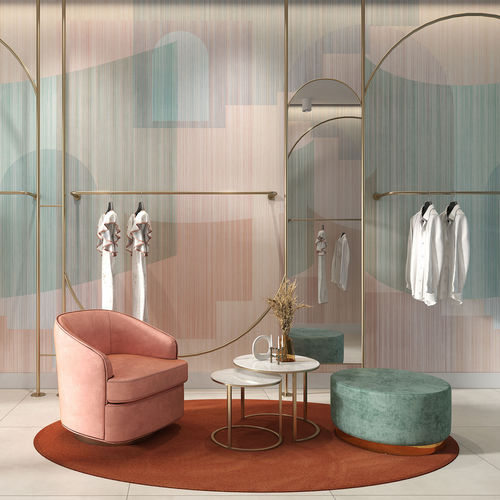 Moderne Tapete - GRADIENTS - Tecnografica Italian Wallcoverings - Zellulosefaser / Vlies / Glasfaser