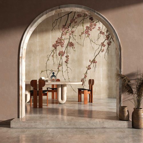 Moderne Tapete - CYDONIA - Tecnografica Italian Wallcoverings - Zellulosefaser / Vlies / Glasfaser