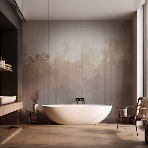 Moderne Tapete - VERSILIA - Tecnografica Italian Wallcoverings - Zellulosefaser / Glasfaser / Vinyl