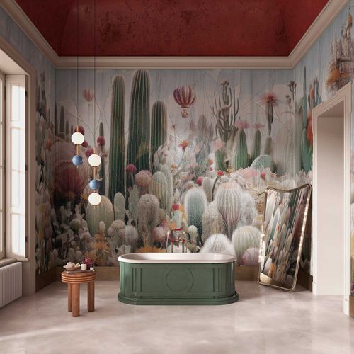 Moderne Tapete - PEYOTE - Tecnografica Italian Wallcoverings - Zellulosefaser / Vlies / Glasfaser