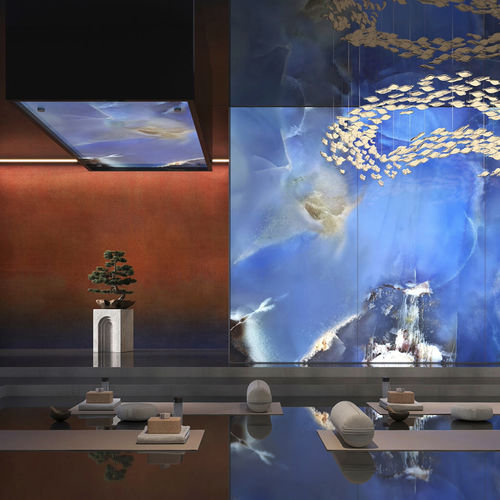Dekorplatte für Innenausbau - BALI - Tecnografica Italian Wallcoverings - wandmontiert / Verkleidung / LED