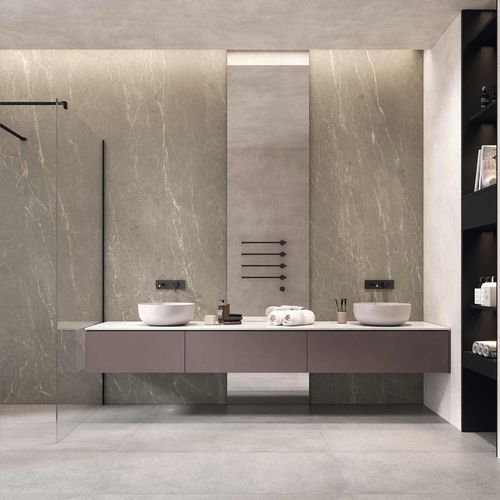 Dekorplatte für Innenausbau - FIORDIBOSCO - Tecnografica Italian Wallcoverings - Verkleidung / leicht / Glas
