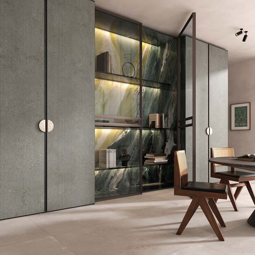 Dekorplatte für Innenausbau - ABBEY GREEN - Tecnografica Italian Wallcoverings - wandmontiert / Verkleidung / leicht