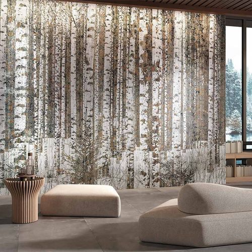 Moderne Tapete - MURRINE WOOD - Tecnografica Italian Wallcoverings - Vlies / Glasfaser / Vinyl