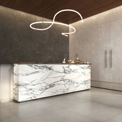 Dekorplatte für Innenausbau - CEMENTO PICASSO - Tecnografica Italian Wallcoverings - wandmontiert / Verkleidung / leicht
