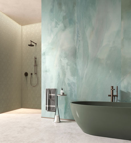 Dekorplatte für Innenausbau - VETRO RESINA - Tecnografica Italian Wallcoverings - wandmontiert / Verkleidung / leicht