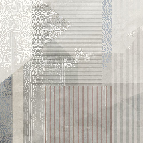 Vliestapete - TRACKS - Tecnografica Italian Wallcoverings - Metall / Zellulosefaser / Vinyl